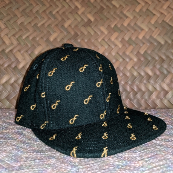 Flat Fitty Strapback [Forest Green/Gold] - Picture 2 of 4